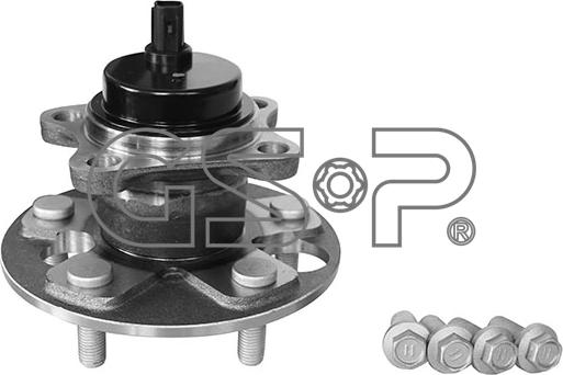 GSP 9400090K - Riteņa rumbas gultņa komplekts autodraugiem.lv