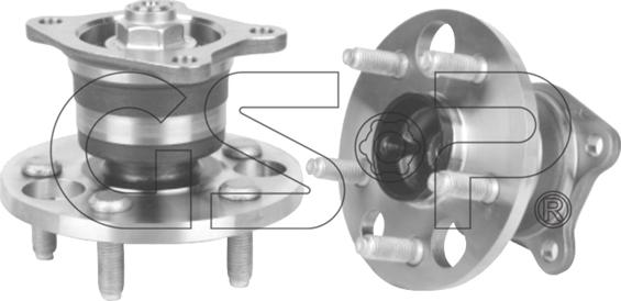 GSP 9400023 - Riteņa rumbas gultņa komplekts autodraugiem.lv