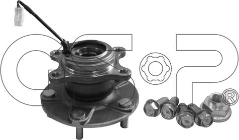 GSP 9324010K - Riteņa rumbas gultņa komplekts autodraugiem.lv