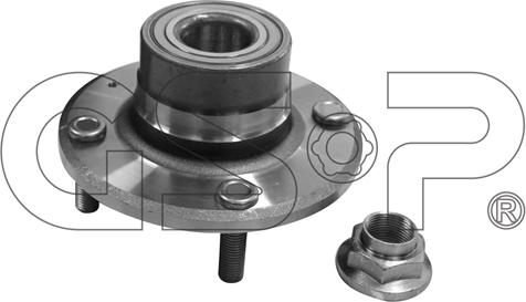 GSP 9230040K - Riteņa rumbas gultņa komplekts autodraugiem.lv