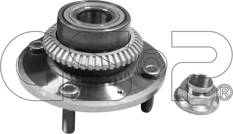 GSP 9230081K - Riteņa rumbas gultņa komplekts autodraugiem.lv