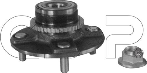 GSP 9230158K - Riteņa rumbas gultņa komplekts autodraugiem.lv