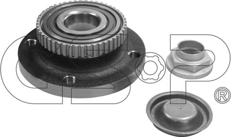 GSP 9231001K - Riteņa rumbas gultņa komplekts autodraugiem.lv