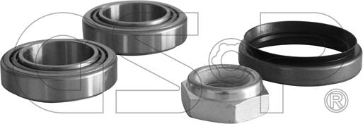 GSP GK00X47 - Riteņa rumbas gultņa komplekts autodraugiem.lv