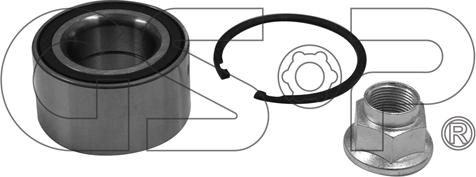 GSP GK7549 - Riteņa rumbas gultņa komplekts autodraugiem.lv