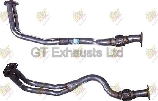 GT Exhausts G301121 - Izplūdes caurule autodraugiem.lv