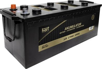Hart 564503 - Startera akumulatoru baterija autodraugiem.lv
