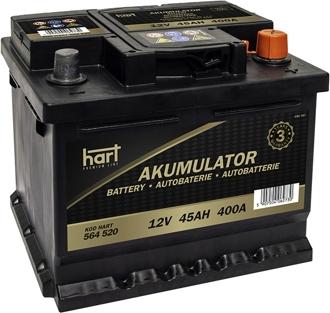 Hart 564 520 - Startera akumulatoru baterija autodraugiem.lv