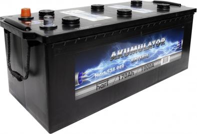 Hart 534 949 - Startera akumulatoru baterija autodraugiem.lv