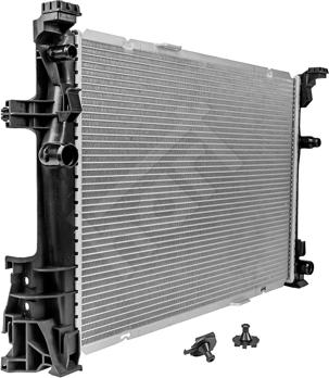 Hart 645 430 - Radiators, Motora dzesēšanas sistēma autodraugiem.lv