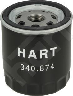 Hart 340 874 - Eļļas filtrs autodraugiem.lv