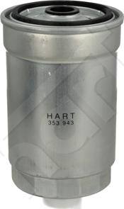 Hart 353 943 - Degvielas filtrs autodraugiem.lv