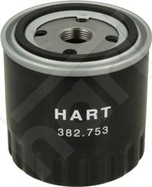 Hart 382 753 - Eļļas filtrs autodraugiem.lv