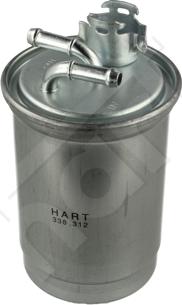 Hart 338 312 - Degvielas filtrs autodraugiem.lv