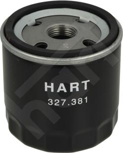 Hart 327 381 - Eļļas filtrs autodraugiem.lv