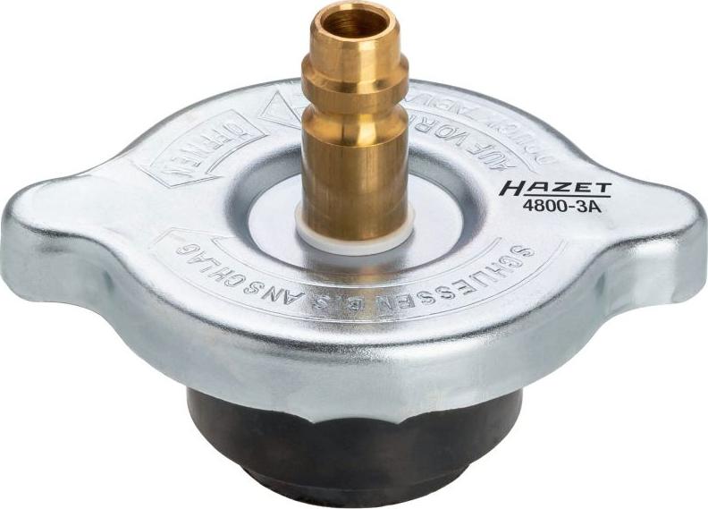 HAZET 4800-3 - Adapteris, Dzesēšanas sist. spiediena pārbaudes komplekts autodraugiem.lv