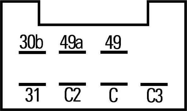 HELLA 4DN 009 124-011 - Pagrieziena signāla pārtraucējs autodraugiem.lv