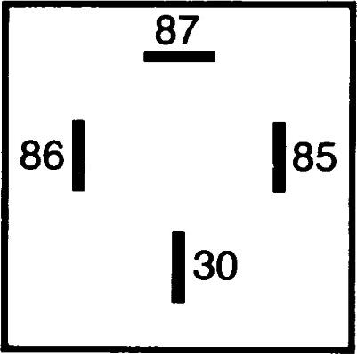 HELLA 4RA 933 332-117 - Relejs, Darba strāva autodraugiem.lv