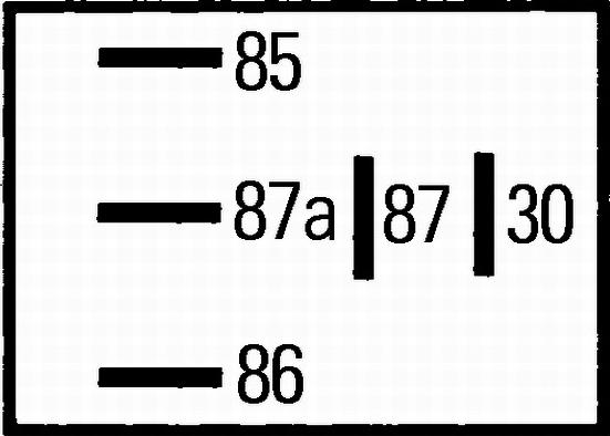 HELLA 4RD 965 453-047 - Relejs, Darba strāva autodraugiem.lv