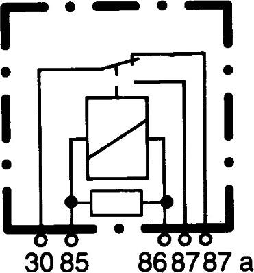 HELLA 4RD 965 453-047 - Relejs, Darba strāva autodraugiem.lv