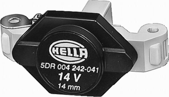 HELLA 5DR 004 242-041 - Ģeneratora sprieguma regulators autodraugiem.lv