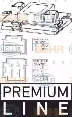 HELLA 5HL 351 321-541 - Regulators, Salona ventilators autodraugiem.lv