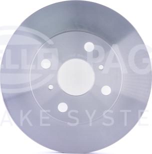 HELLA 8DD 355 104-781 - Bremžu diski autodraugiem.lv