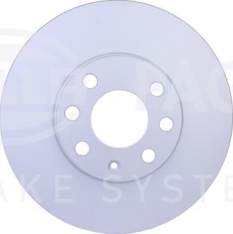HELLA 8DD 355 106-051 - Bremžu diski autodraugiem.lv