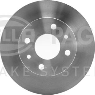 HELLA 8DD 355 101-131 - Bremžu diski autodraugiem.lv