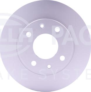 HELLA 8DD 355 101-801 - Bremžu diski autodraugiem.lv