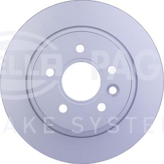 HELLA 8DD 355 119-501 - Bremžu diski autodraugiem.lv