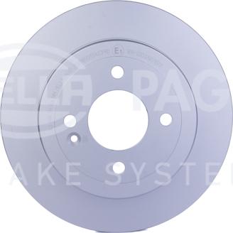 HELLA 8DD 355 118-501 - Bremžu diski autodraugiem.lv