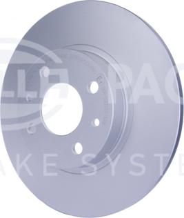 HELLA 8DD 355 117-931 - Bremžu diski autodraugiem.lv