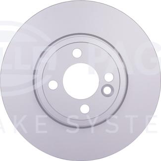 HELLA 8DD 355 129-021 - Bremžu diski autodraugiem.lv