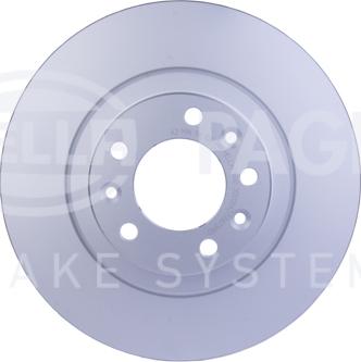 HELLA 8DD 355 120-421 - Bremžu diski autodraugiem.lv