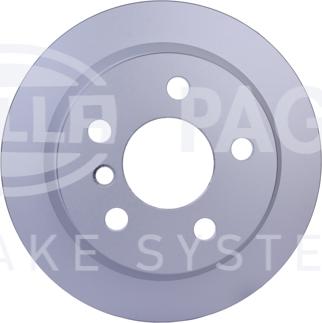 HELLA 8DD 355 123-491 - Bremžu diski autodraugiem.lv