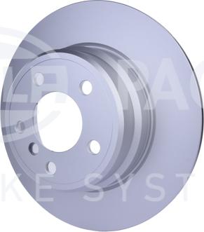 HELLA 8DD 355 127-651 - Bremžu diski autodraugiem.lv