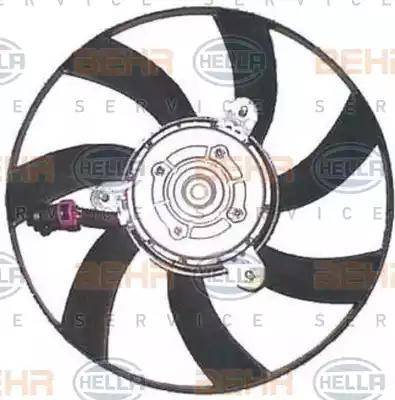 HELLA 8EW 351 044-481 - Ventilators, Motora dzesēšanas sistēma autodraugiem.lv