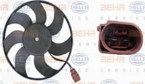 HELLA 8EW 351 039-181 - Ventilators, Motora dzesēšanas sistēma autodraugiem.lv