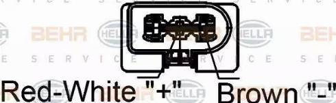 HELLA 8EW 351 039-781 - Ventilators, Motora dzesēšanas sistēma autodraugiem.lv