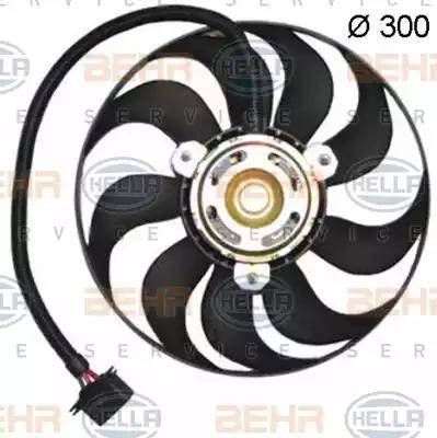 HELLA 8EW 351 150-084 - Ventilators, Motora dzesēšanas sistēma autodraugiem.lv