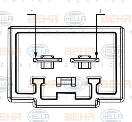 HELLA 8EW 351 151-121 - Salona ventilators autodraugiem.lv