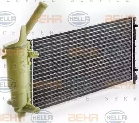 HELLA 8MK 376 900-254 - Radiators, Motora dzesēšanas sistēma autodraugiem.lv