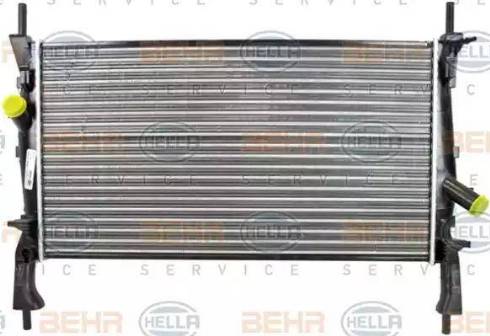 HELLA 8MK 376 764-401 - Radiators, Motora dzesēšanas sistēma autodraugiem.lv