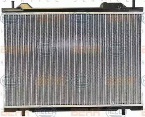 HELLA 8MK 376 767-551 - Radiators, Motora dzesēšanas sistēma autodraugiem.lv