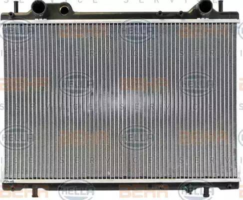 HELLA 8MK 376 767-551 - Radiators, Motora dzesēšanas sistēma autodraugiem.lv