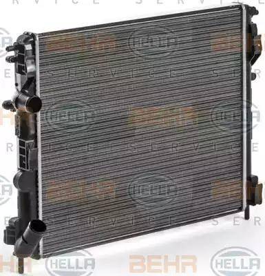 HELLA 8MK 376 700-571 - Radiators, Motora dzesēšanas sistēma autodraugiem.lv