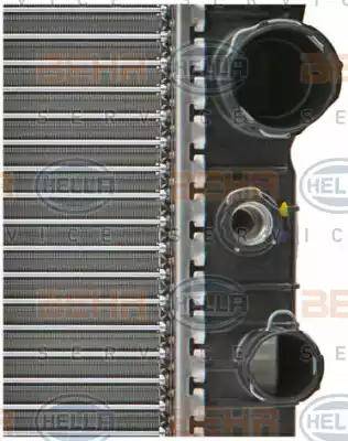 HELLA 8MK 376 718-011 - Radiators, Motora dzesēšanas sistēma autodraugiem.lv