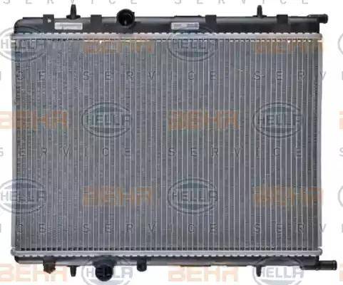 HELLA 8MK 376 718-141 - Radiators, Motora dzesēšanas sistēma autodraugiem.lv