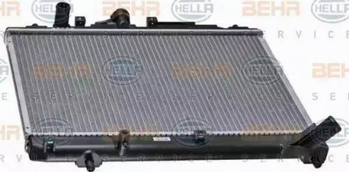 HELLA 8MK 376 718-361 - Radiators, Motora dzesēšanas sistēma autodraugiem.lv